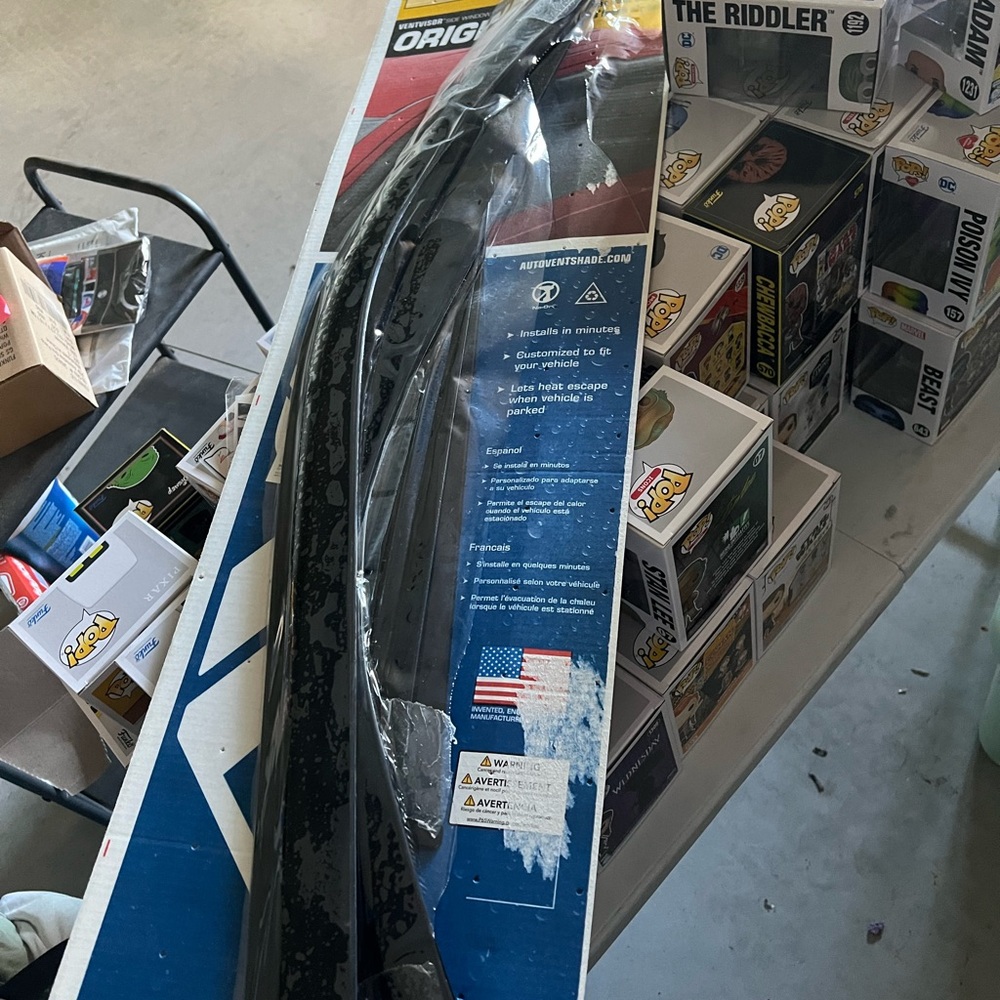 2005-2024 avs outside channel rain guards for a 4runner